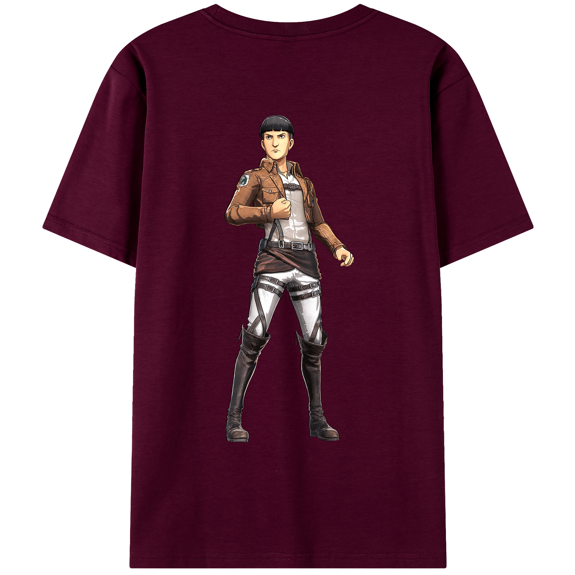 （画像用） 進撃の巨人 Attack on Titan レディース半袖Tシャツ(バックプリント)